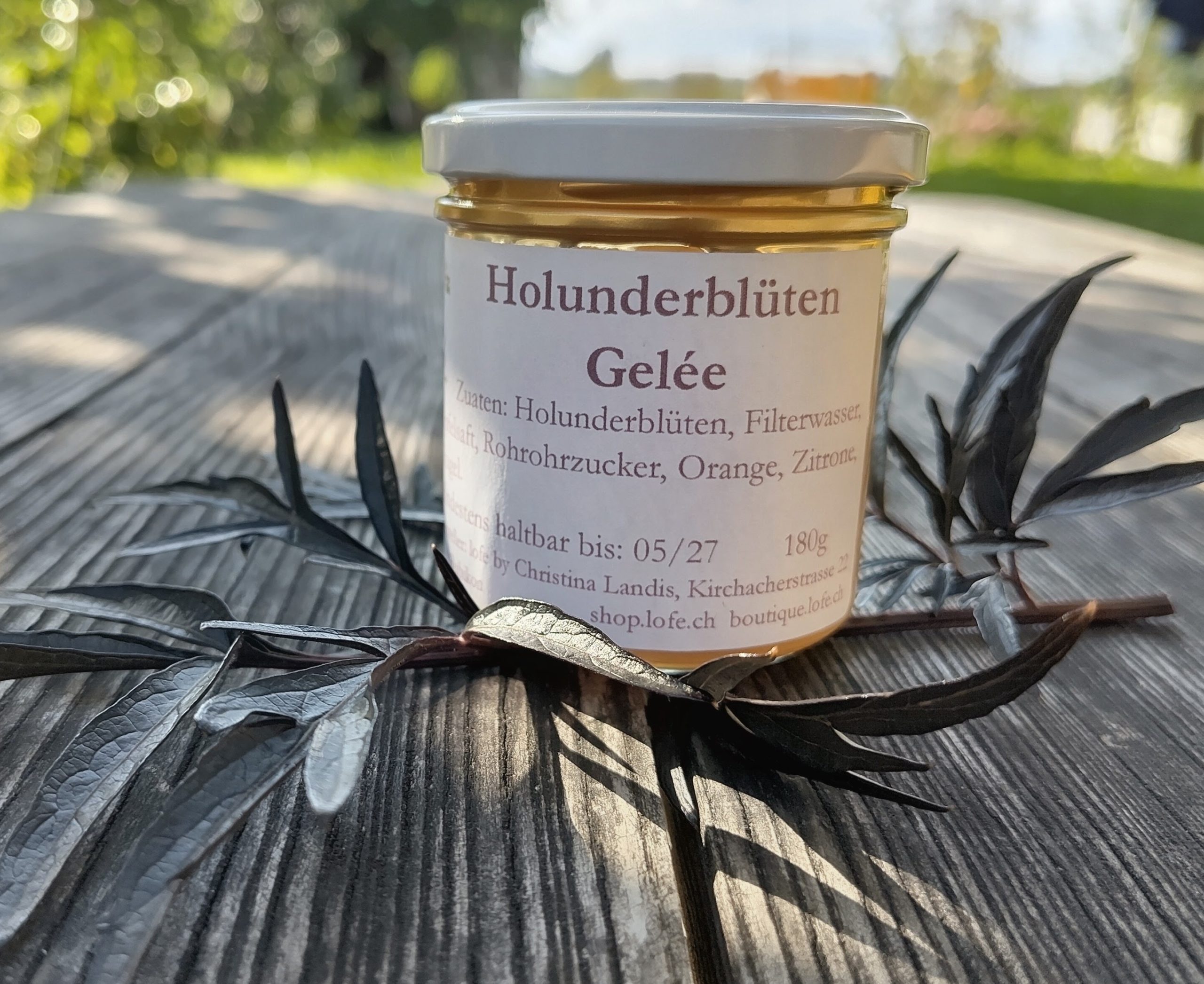 lofe. Holunderblüten Gelée