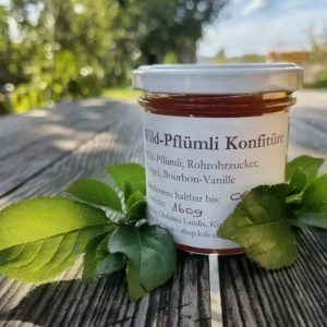 lofe. Wildpflümli Konfitüre